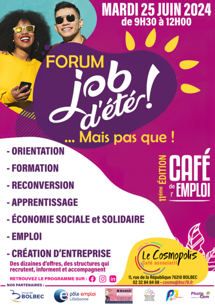 Café Emploi Cosmopolis - ADEF