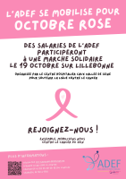 Octobre Rose : Marchons ensemble pour la lutte contre le cancer du sein ! Lillebonne 76170 CHI LILLEBONNE